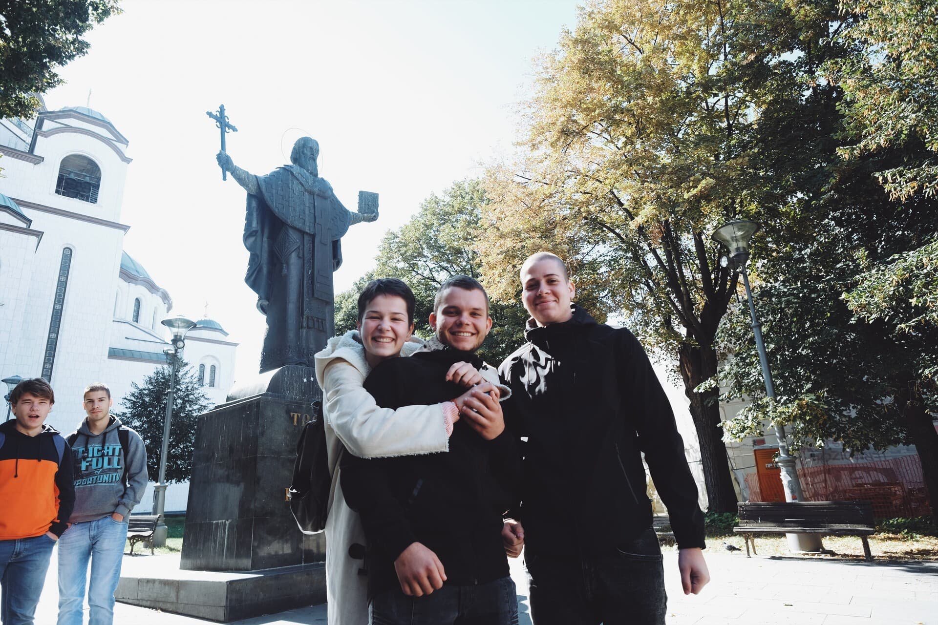 They are tourists just like me