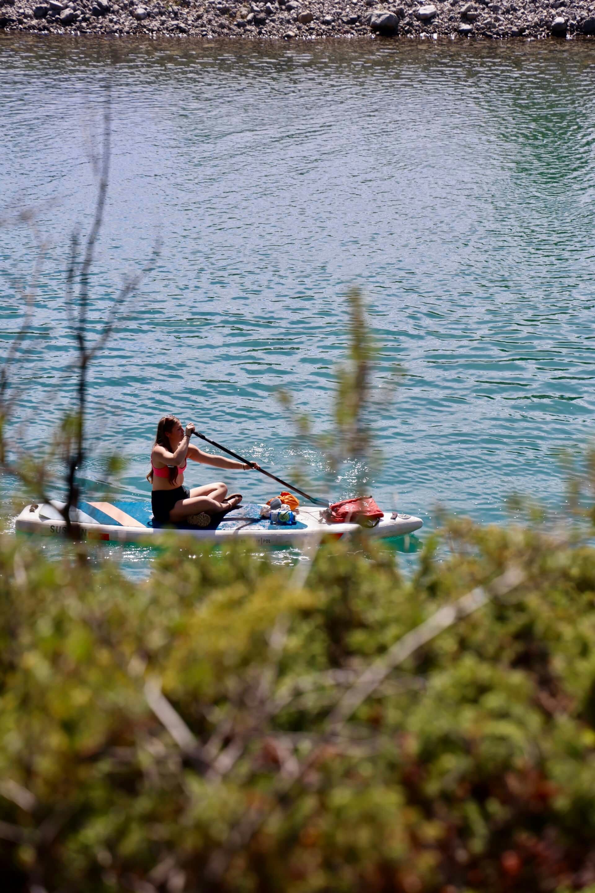 Paddleboarding might be the best water sport